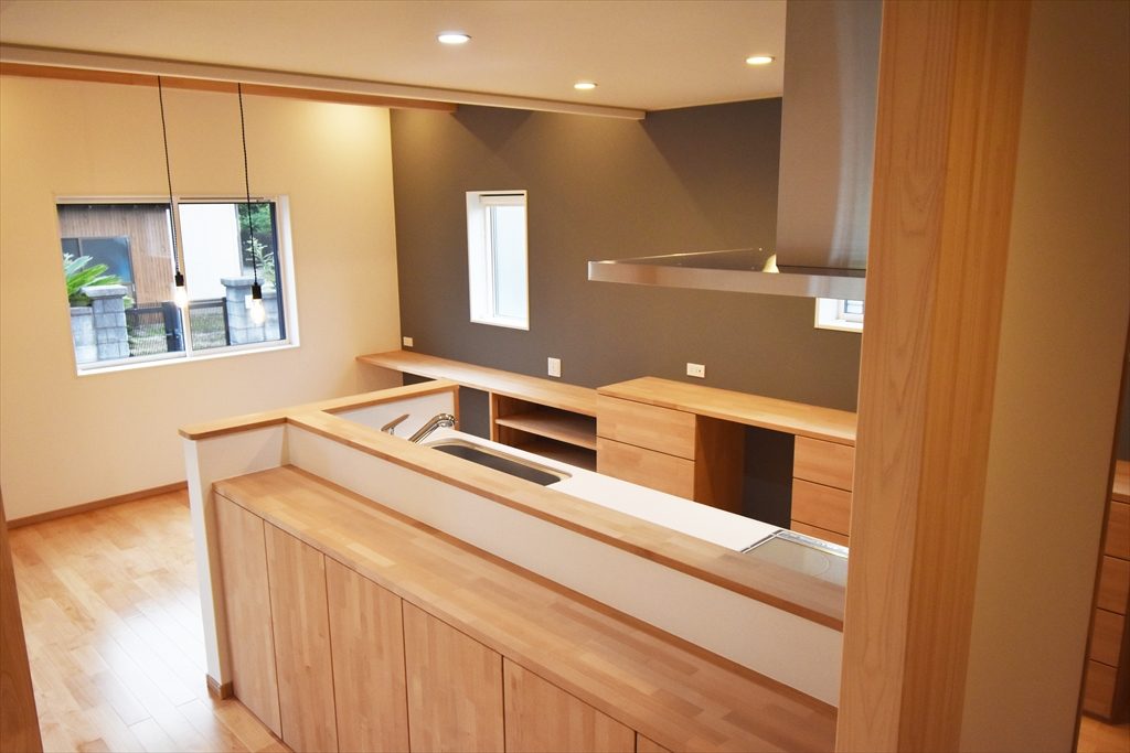 造作家具とこだわりの詰まった暮らし 建築実例 徳島で和のテイストを取り入れた家をお探しのあなたへ 城工務店